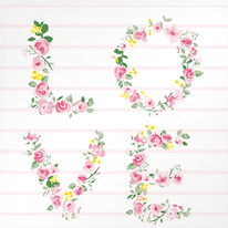 Romantické ubrousky LOVE