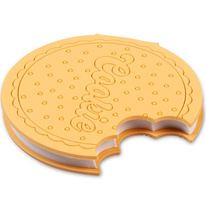 Vtipný notes Nakousnutá sušenka Cookie