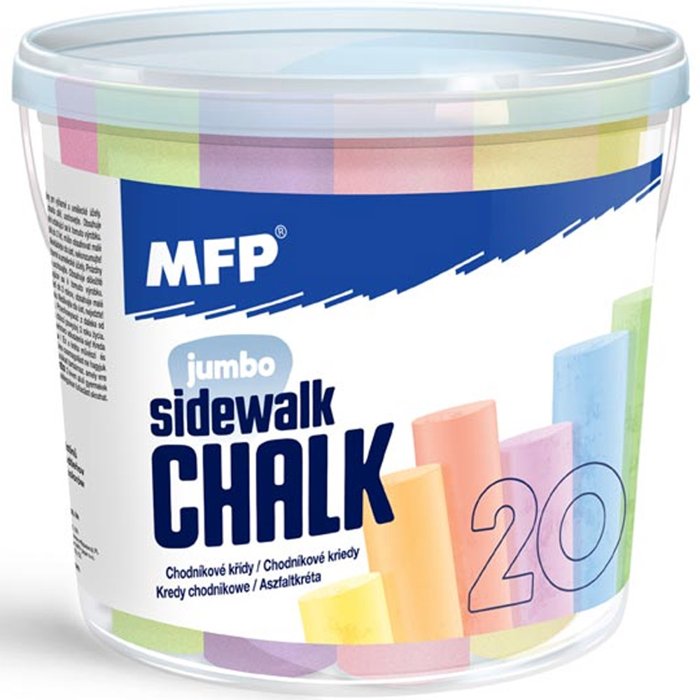 Kyblík chodníkových křídel 20 ks mix barev