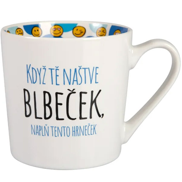 Hrnek s potiskem - Blbeček