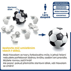 Fotbalový míč - hlavolamová hra
