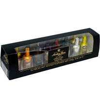 Alkoholové lahvičky z čokolády v dárkovém balení