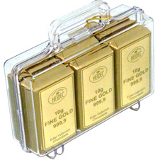Kufřík s čokoládkami Fine Gold 120 g