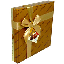 Čokoládové pralinky dárkové balení zlaté 200 g