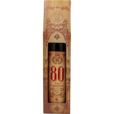 Dárkové bílé víno pro muže k 80. narozeninám