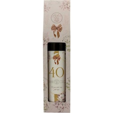 Dárkové bílé víno pro ženu k 40. narozeninám