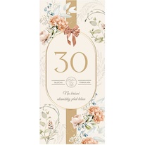 Mléčná čokoláda 100 g pro ženu k 30. narozeninám