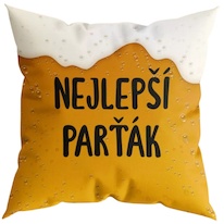 Humorný polštářek - Nejlepší parťák