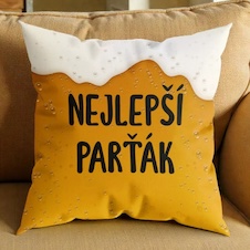 Humorný polštářek - Nejlepší parťák