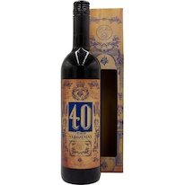 Dárkové červené víno pro muže k 40. narozeninám