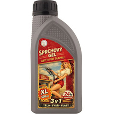 Retro industriální sprchový gel 3v1 – blondýna