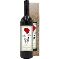 Svatební víno - Hodně štěstí novomanželům