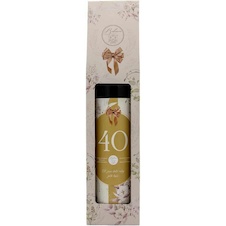 Dárkové červené víno pro ženu k 40. narozeninám