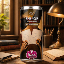Energetický nápoj - Energie na opravy písemek