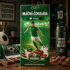 Mléčná čokoláda 100 g – FOTBAL