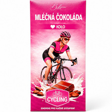 Mléčná čokoláda pro cyklistku 100 g – KOLO