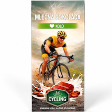 Mléčná čokoláda pro cyklistu 100 g – KOLO