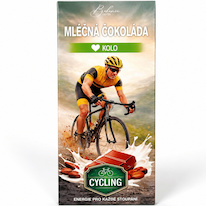 Mléčná čokoláda pro cyklistu 100 g – KOLO