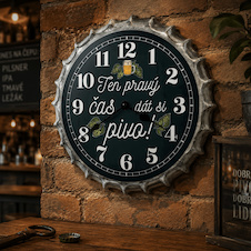 Velké hodiny pro pivaře – Ten pravý čas dát si pivo