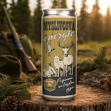 Energetický nápoj 250 ml pro myslivce