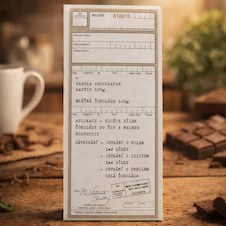 Dárková mléčná čokoláda 100 g – recept