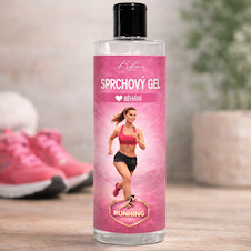 Sprchový gel 400 ml pro běžkyni – BĚHÁNÍ