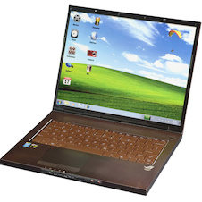Notebook s čokoládovou klávesnicí
