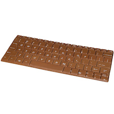 Notebook s čokoládovou klávesnicí
