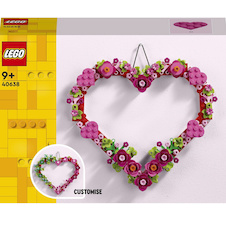 LEGO® Iconic 40638 Ozdoba ve tvaru srdce
