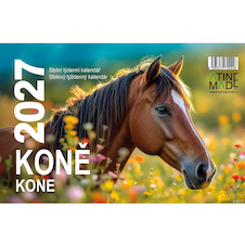 Stolní kalendář 2027 - Koně