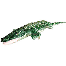 Velký plyšový krokodýl