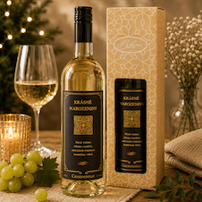 Bílé víno Chardonnay - Krásné narozeniny