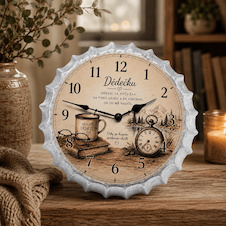 Dárkové hodiny 35 cm – Dědečku, děkuji za tvůj čas