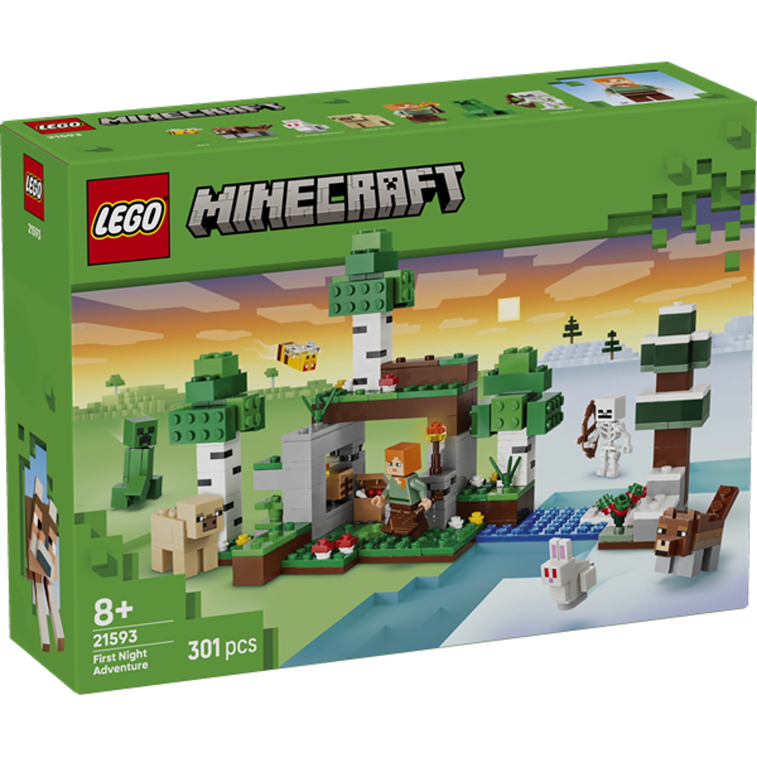 LEGO® Minecraft®  21593 První noční dobrodružství