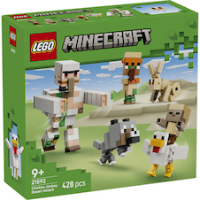 LEGO® Minecraft®  21592 Kuřecí žokej a útok v poušti