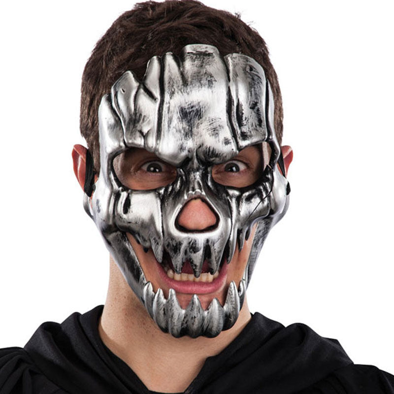 Plastová maska pro dospělé - Zubaté strašidlo