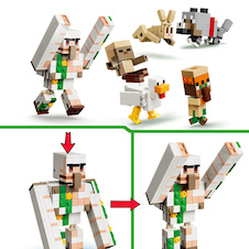 LEGO® Minecraft®  21592 Kuřecí žokej a útok v poušti