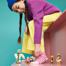 LEGO® Minecraft®  21592 Kuřecí žokej a útok v poušti