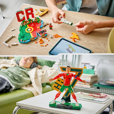 LEGO® Editions 43016 Cristiano Ronaldo – Fotbalová legenda
