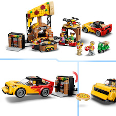 LEGO® City 60496 Rozvoz pizzy a vozidla