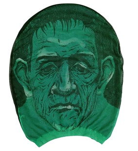 Textilní maska - zelený muž