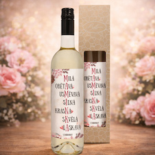 Dárkové víno Chardonnay - Maminka