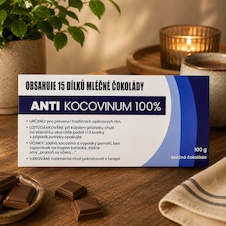 Dárková mléčná čokoláda 100 g – Anti Kocovinum