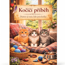 Kosmetická sada Kniha Kočičí příběh