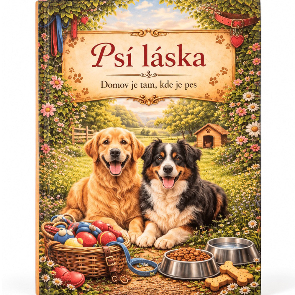 Kosmetická sada Kniha Psí láska