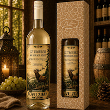 Dárkové bílé víno 0,75 l Chardonnay – Lovu Zdar