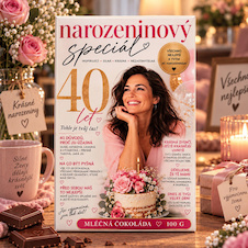 Narozeninový speciál 40 - Dárková mléčná čokoláda