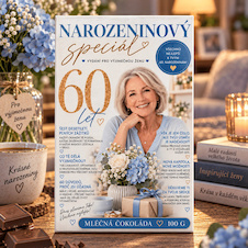 Narozeninový speciál 60 - Dárková mléčná čokoláda