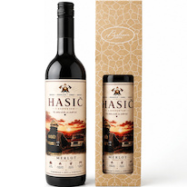 Dárkové červené víno 0,75 l pro hasiče