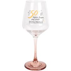 Sklenice na víno 330 ml - 50 let